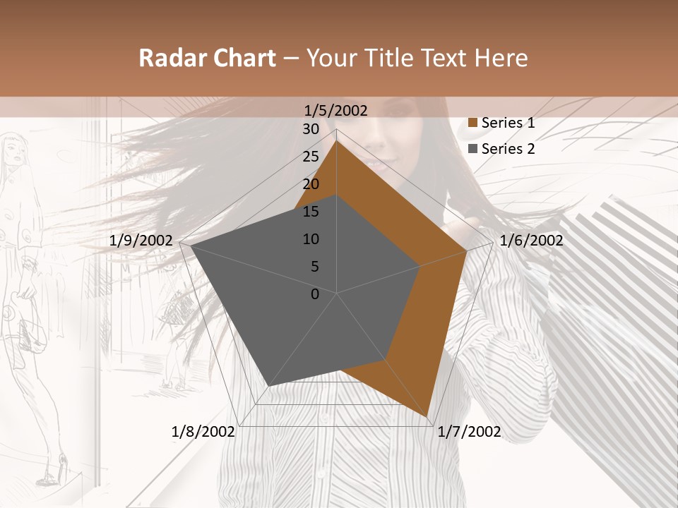 Consumerism Shopaholic Centre PowerPoint Template