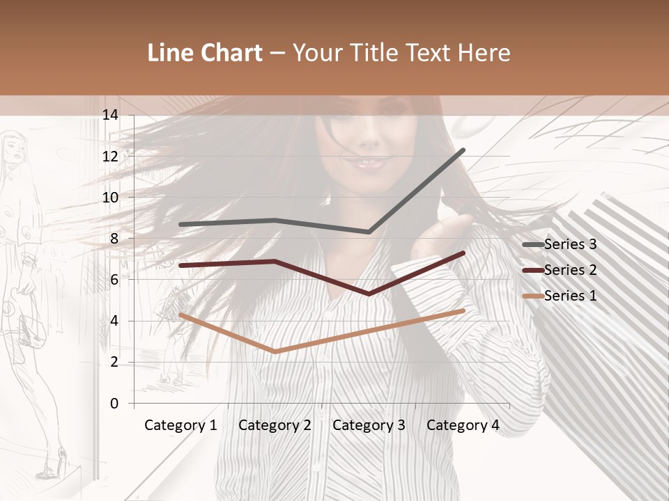 Consumerism Shopaholic Centre PowerPoint Template