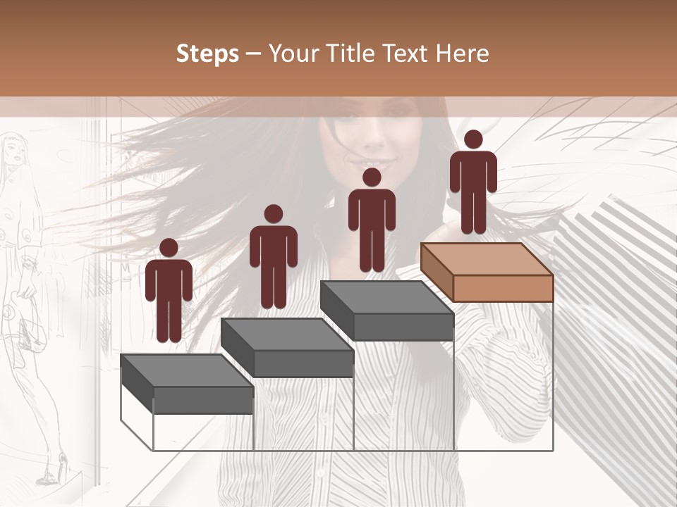 Consumerism Shopaholic Centre PowerPoint Template
