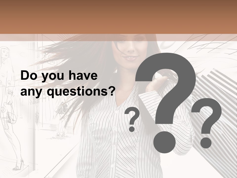 Consumerism Shopaholic Centre PowerPoint Template