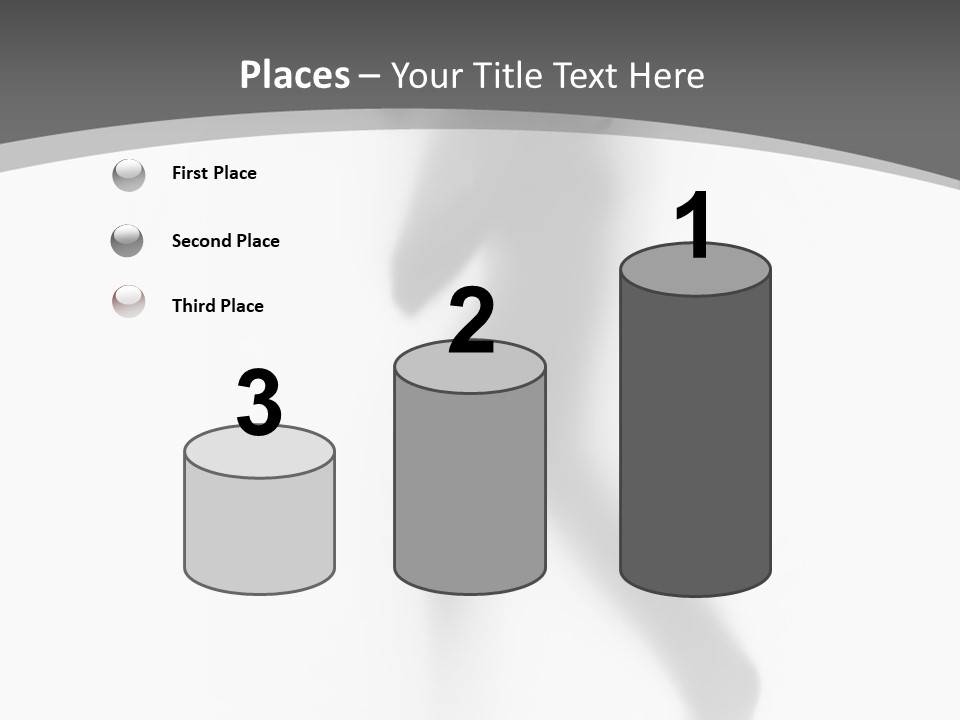 Arm Mysterious Shape PowerPoint Template