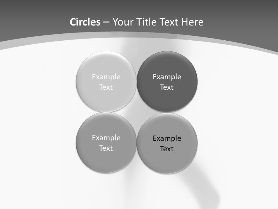 Arm Mysterious Shape PowerPoint Template