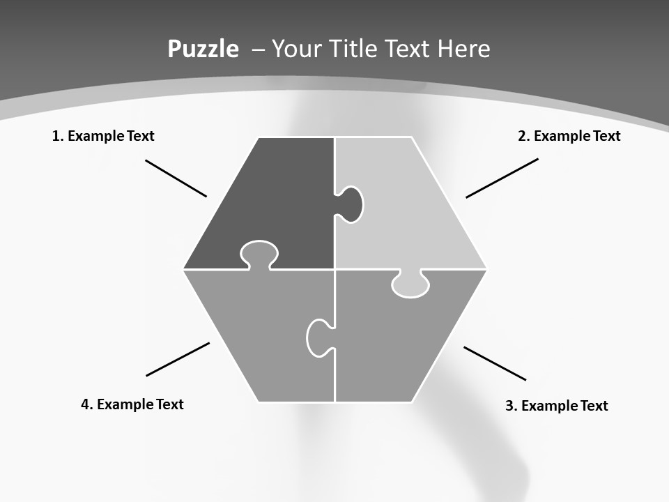 Arm Mysterious Shape PowerPoint Template