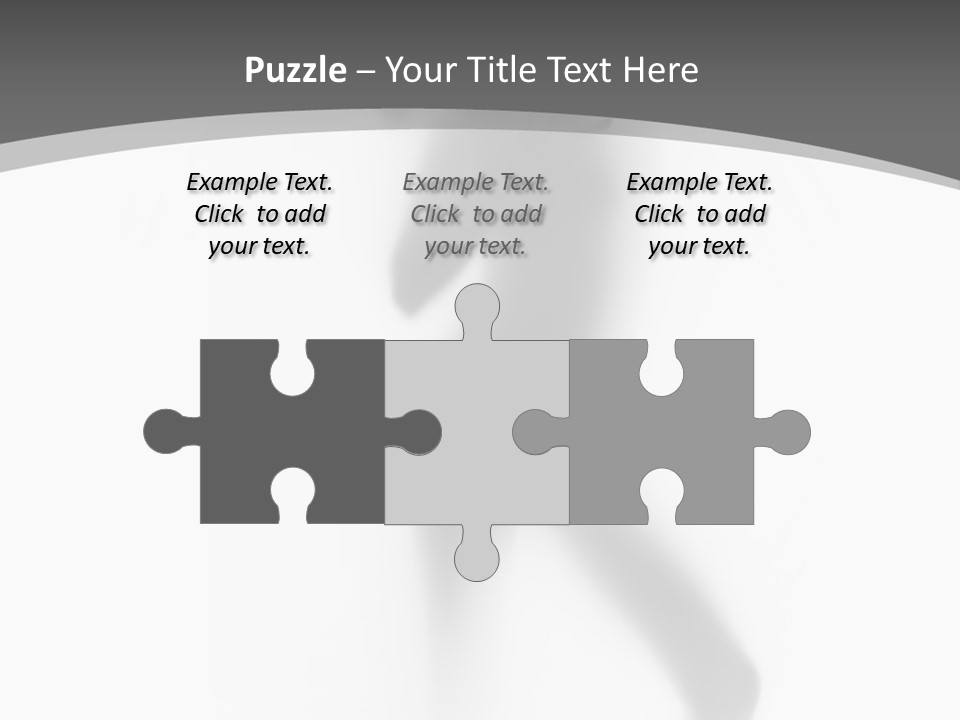 Arm Mysterious Shape PowerPoint Template