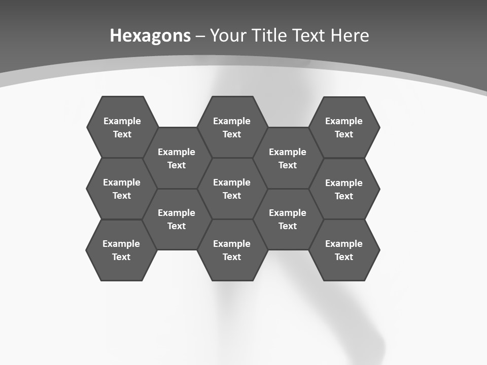 Arm Mysterious Shape PowerPoint Template