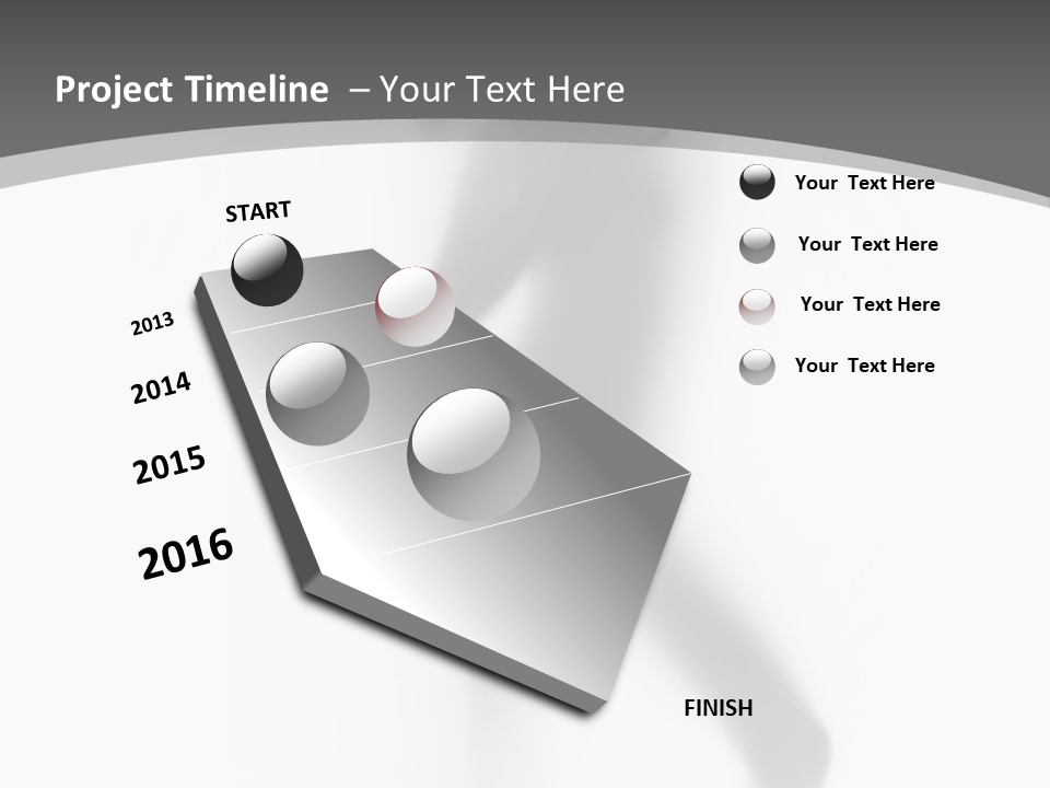 Arm Mysterious Shape PowerPoint Template