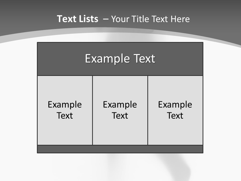 Arm Mysterious Shape PowerPoint Template