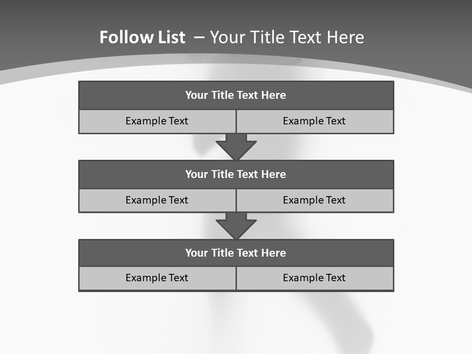 Arm Mysterious Shape PowerPoint Template