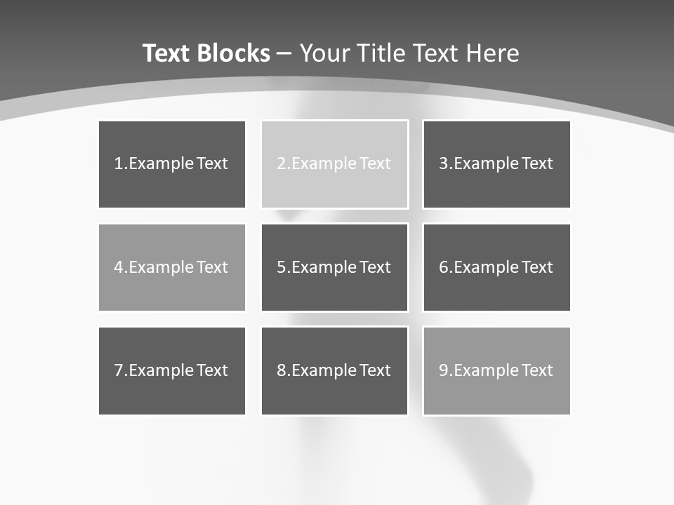 Arm Mysterious Shape PowerPoint Template