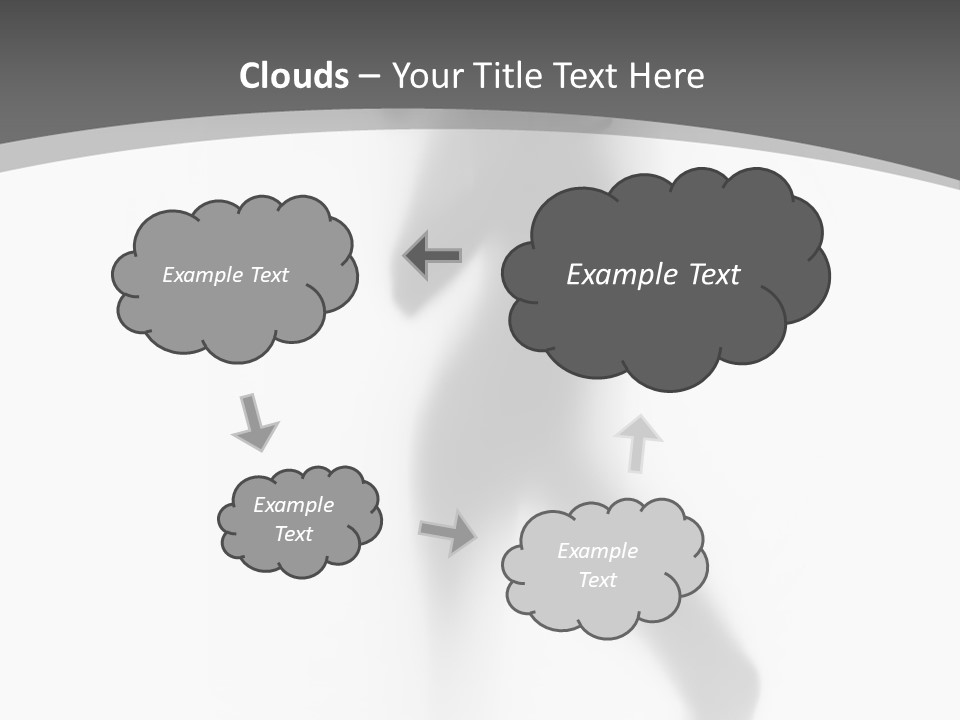 Arm Mysterious Shape PowerPoint Template