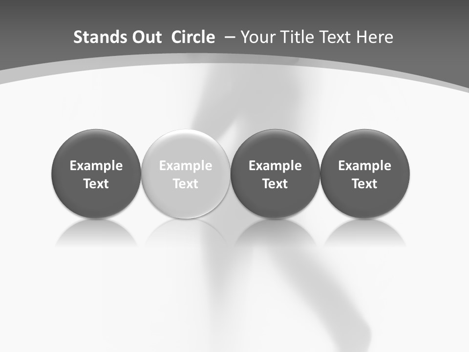 Arm Mysterious Shape PowerPoint Template