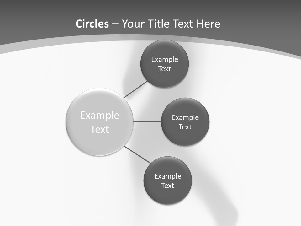 Arm Mysterious Shape PowerPoint Template