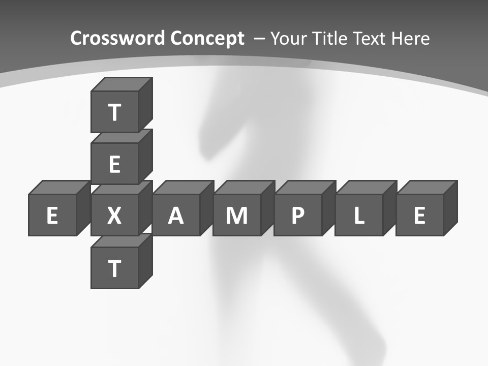 Arm Mysterious Shape PowerPoint Template