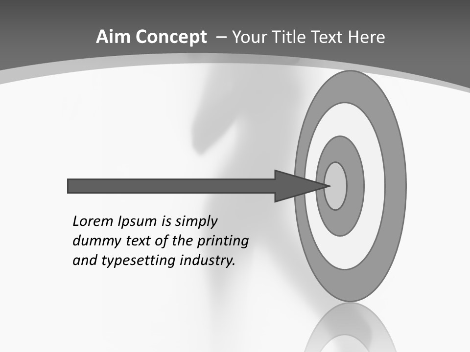 Arm Mysterious Shape PowerPoint Template