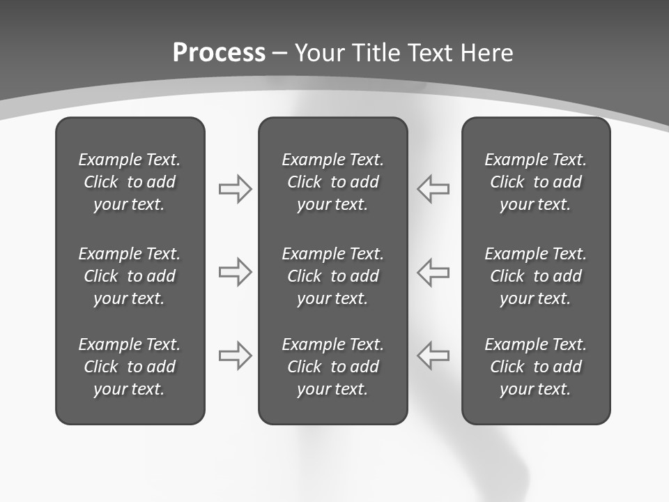 Arm Mysterious Shape PowerPoint Template