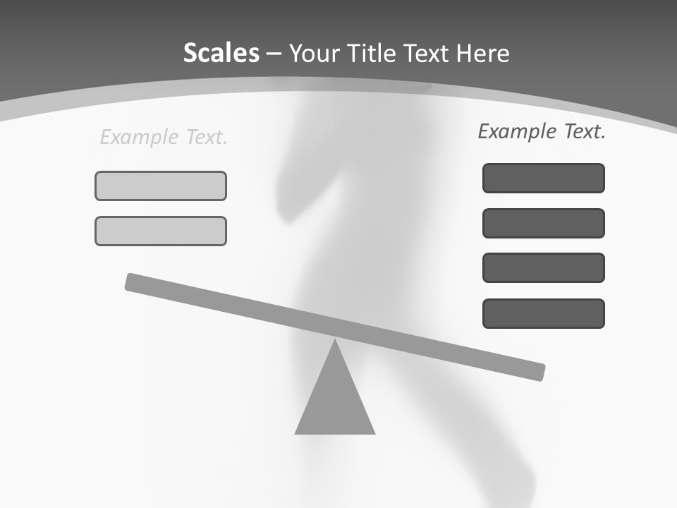 Arm Mysterious Shape PowerPoint Template