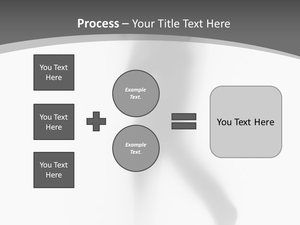 Arm Mysterious Shape PowerPoint Template