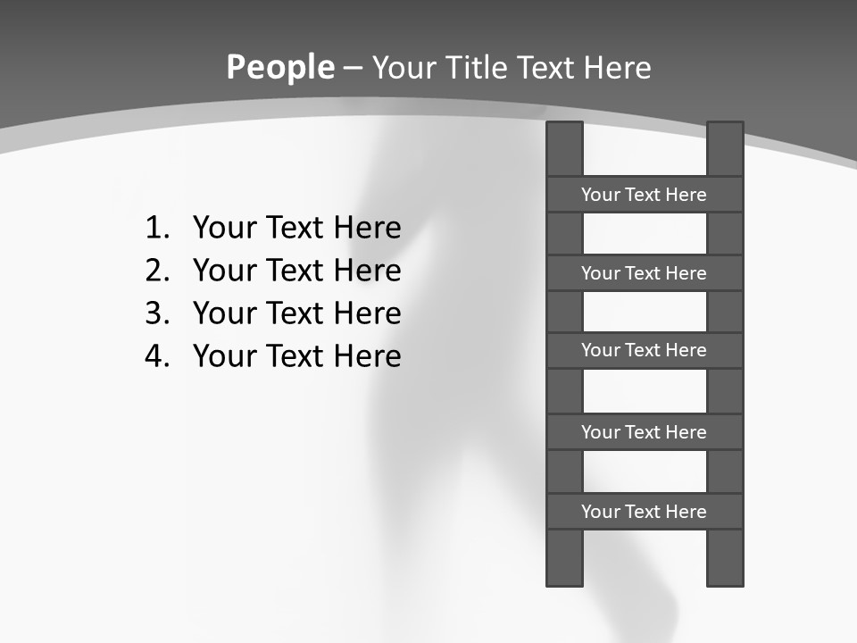 Arm Mysterious Shape PowerPoint Template