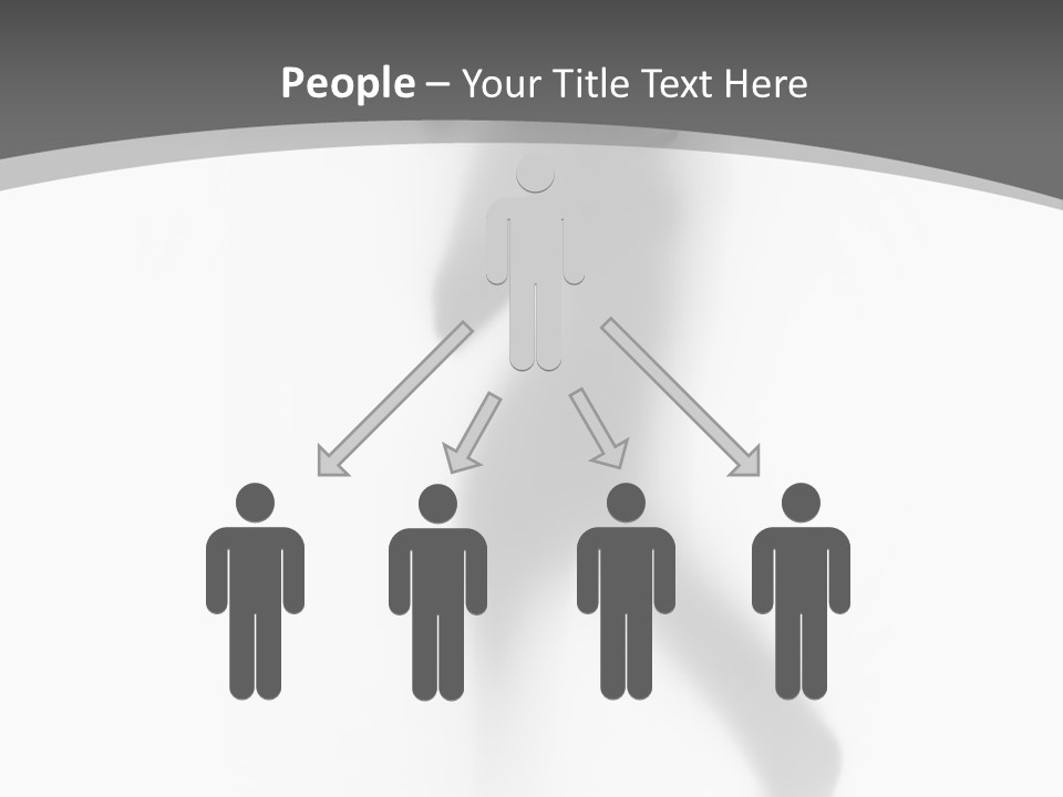 Arm Mysterious Shape PowerPoint Template