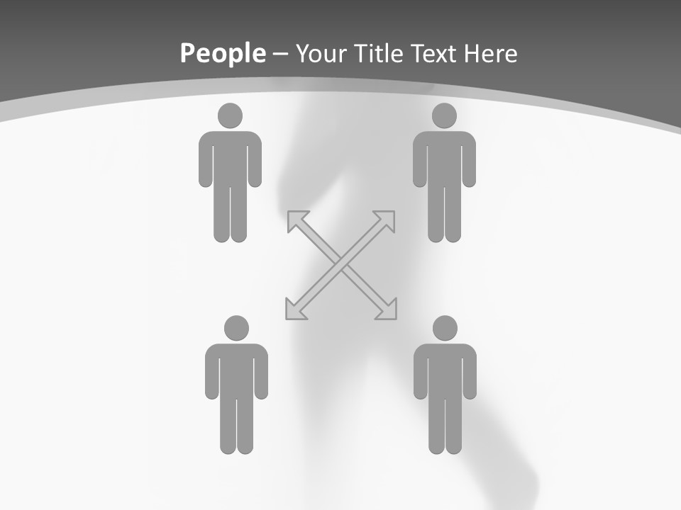 Arm Mysterious Shape PowerPoint Template