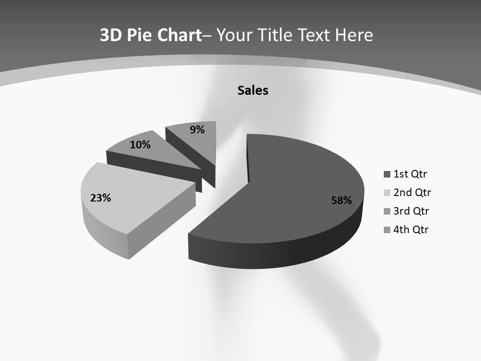 Arm Mysterious Shape PowerPoint Template