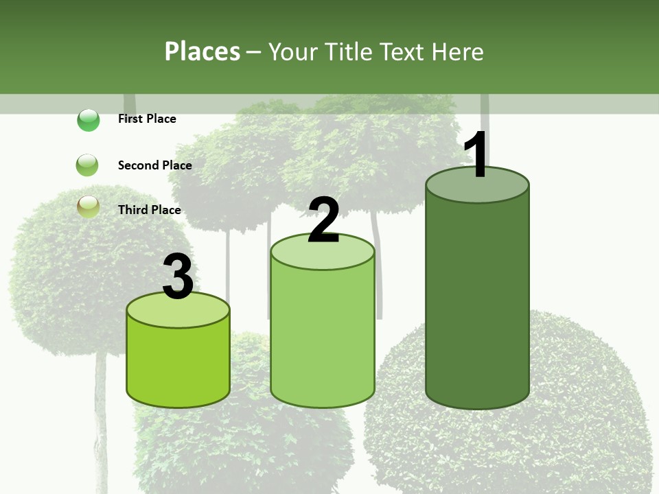 Growth Summer Image PowerPoint Template