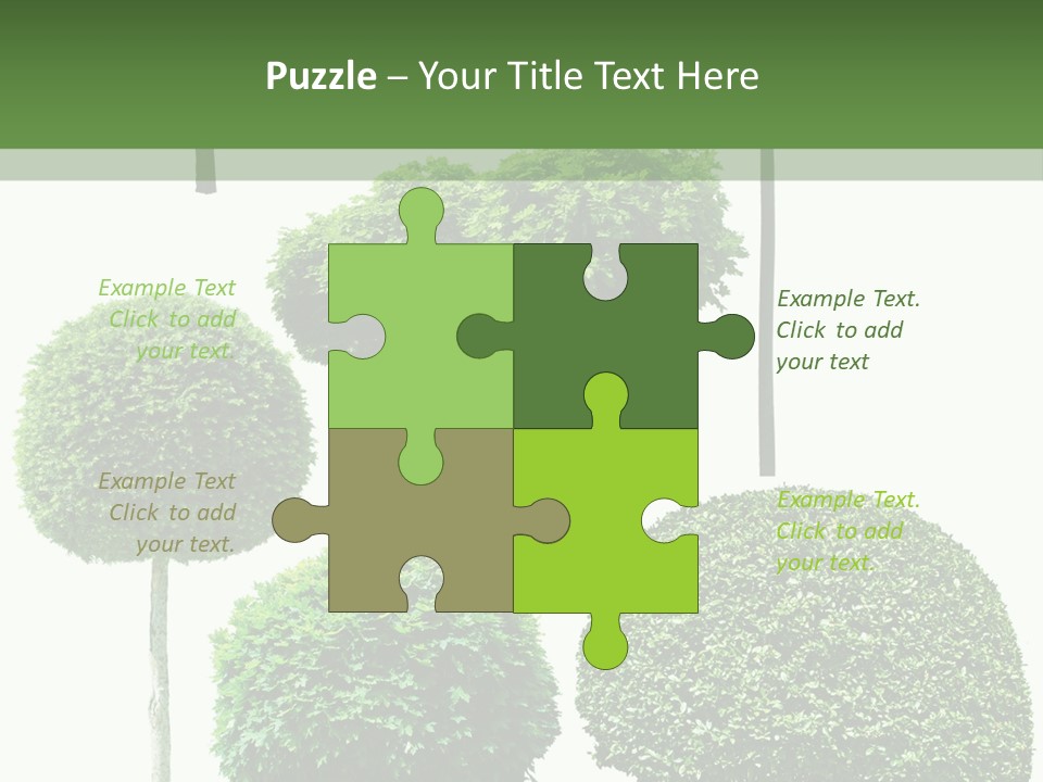 Growth Summer Image PowerPoint Template