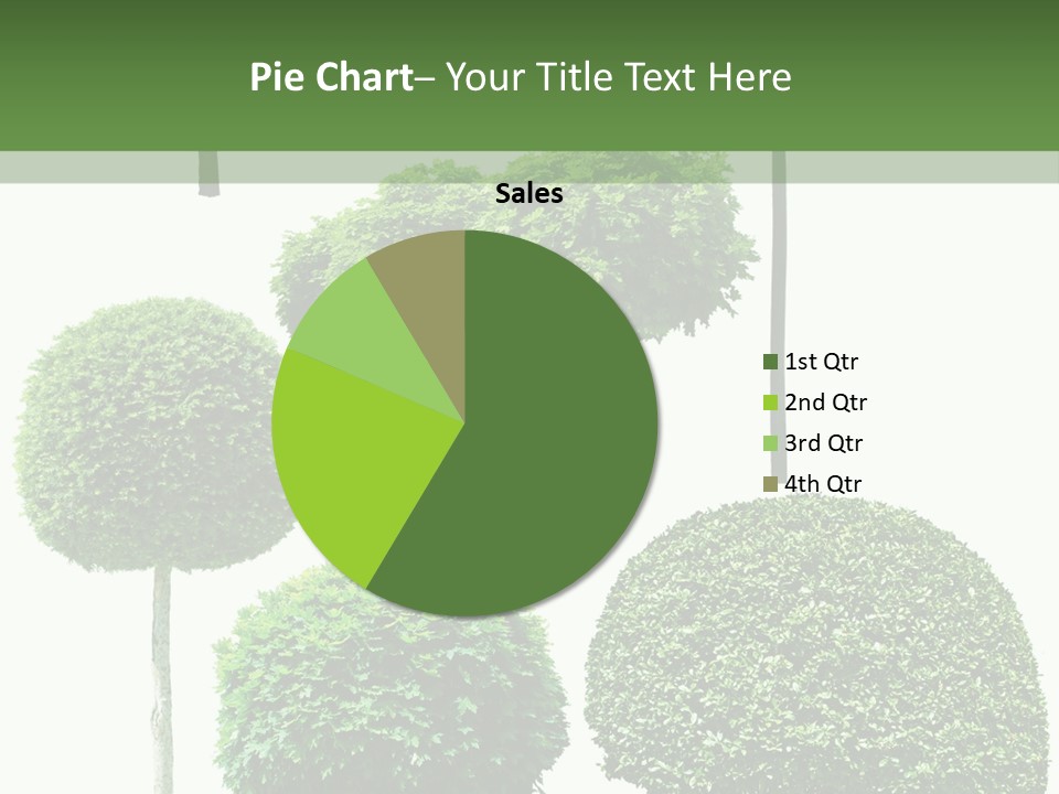Growth Summer Image PowerPoint Template