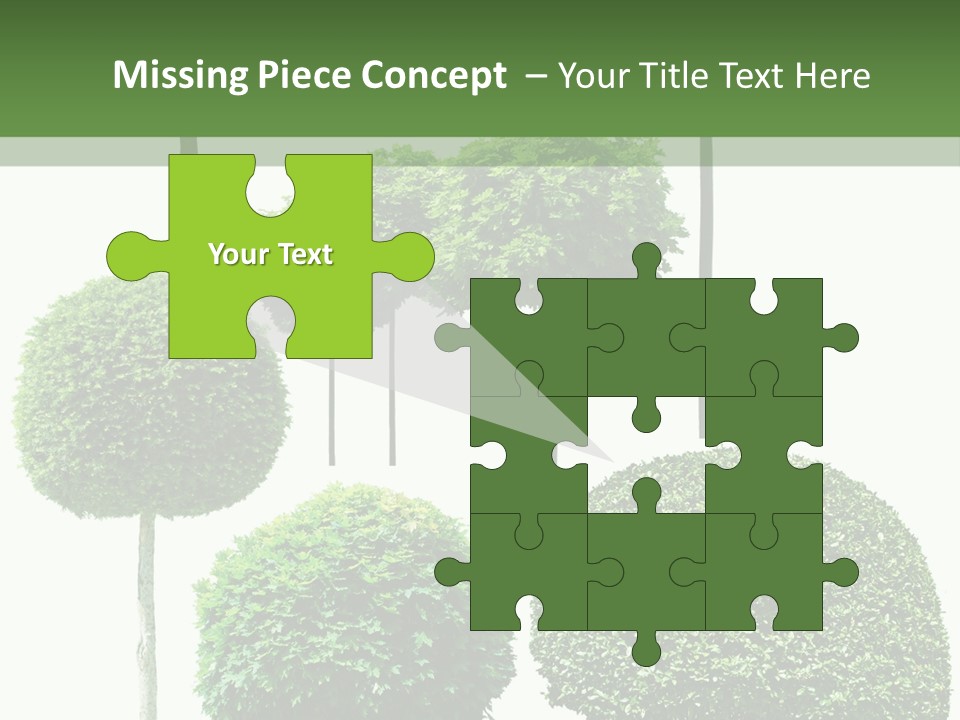 Growth Summer Image PowerPoint Template