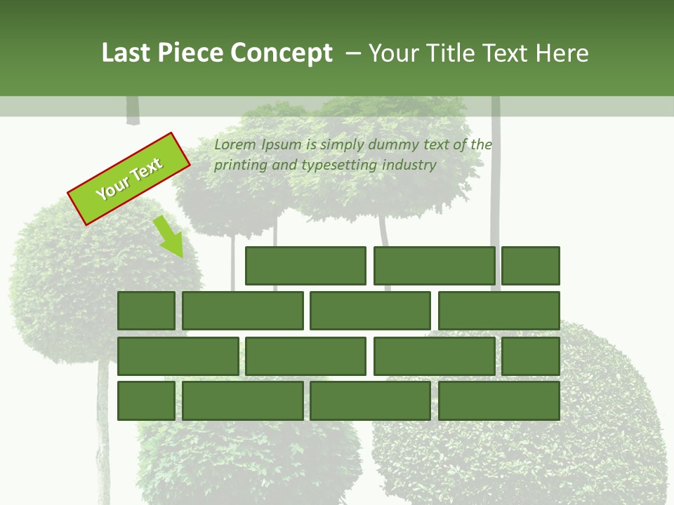 Growth Summer Image PowerPoint Template