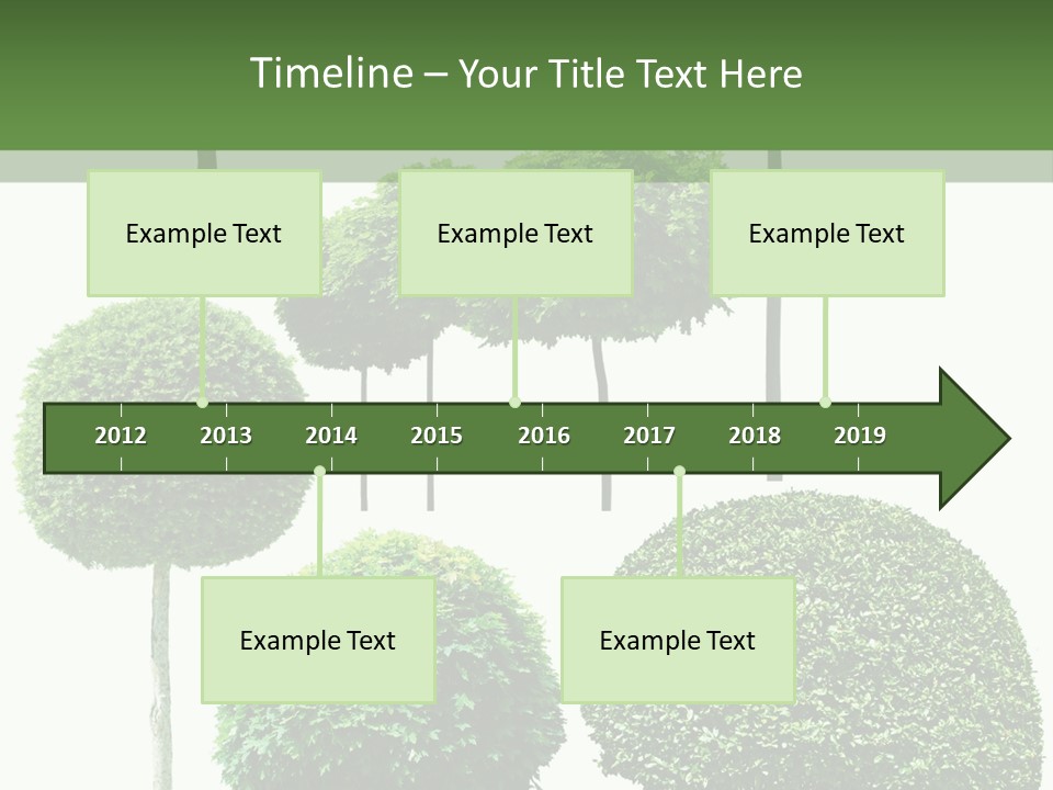 Growth Summer Image PowerPoint Template