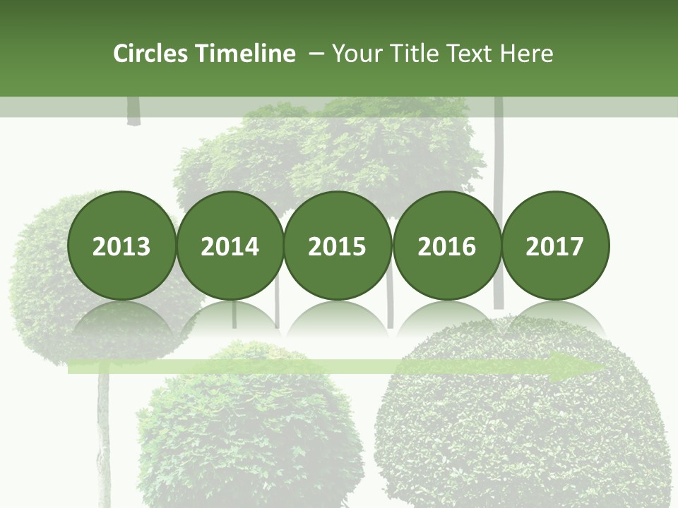 Growth Summer Image PowerPoint Template