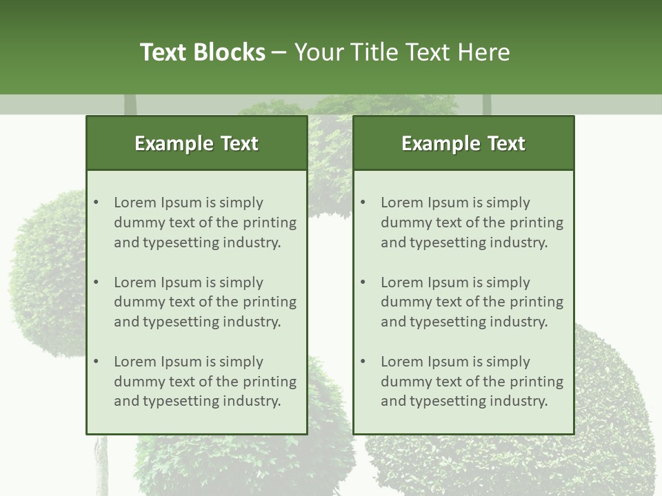 Growth Summer Image PowerPoint Template