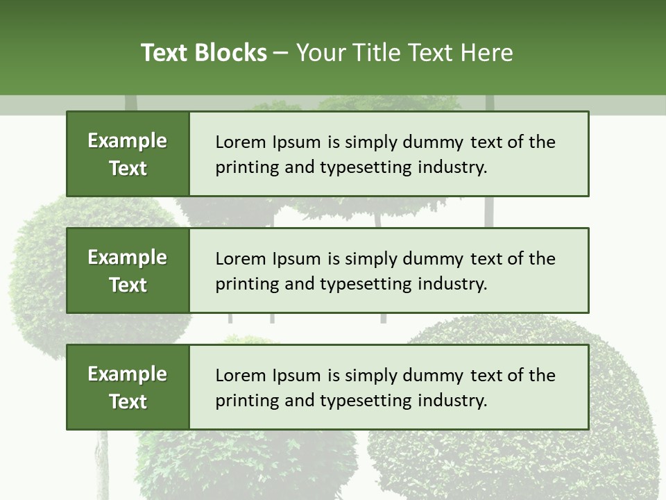 Growth Summer Image PowerPoint Template