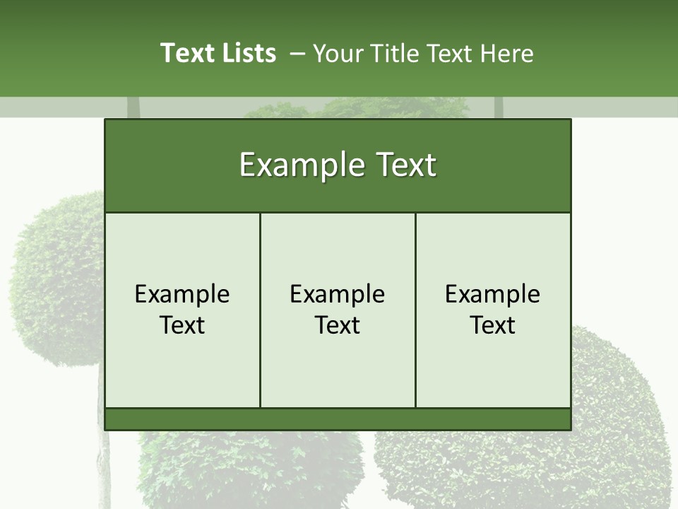 Growth Summer Image PowerPoint Template