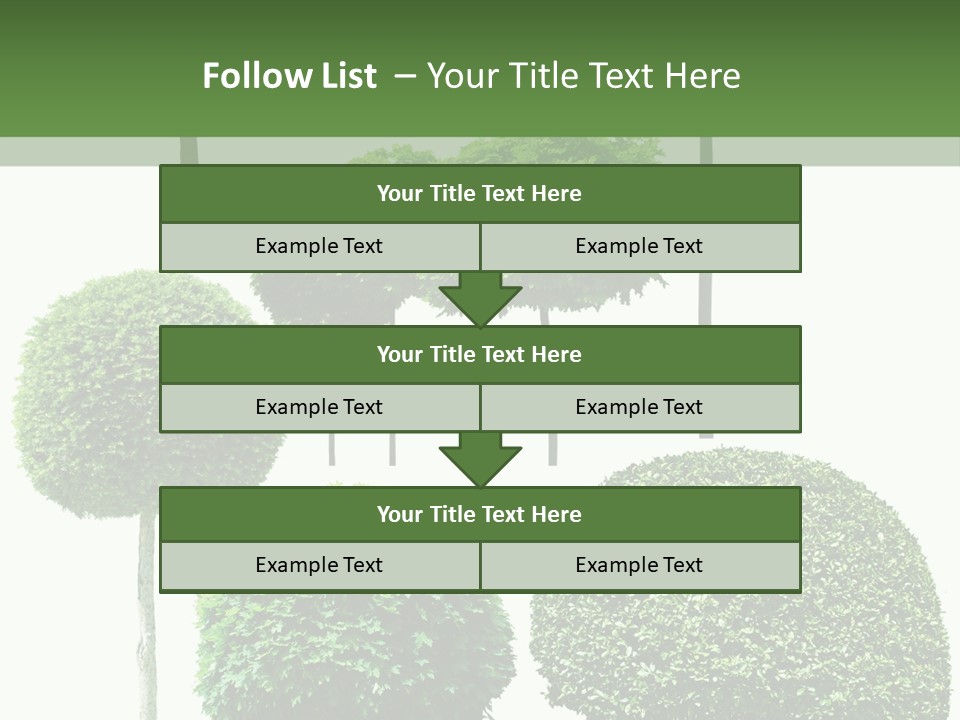 Growth Summer Image PowerPoint Template