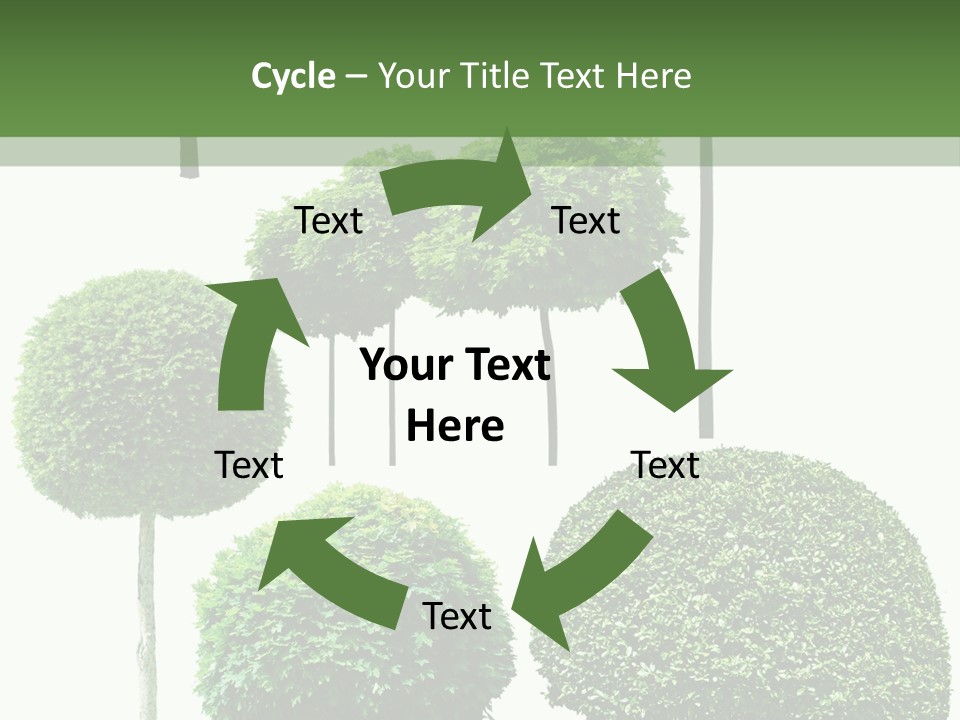 Growth Summer Image PowerPoint Template