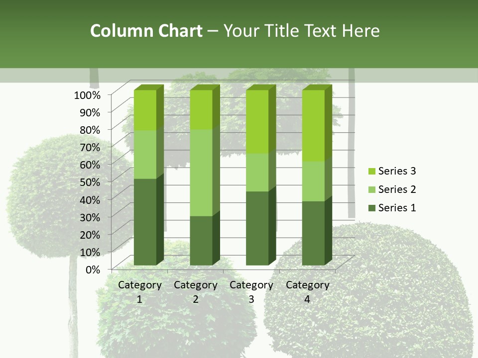 Growth Summer Image PowerPoint Template