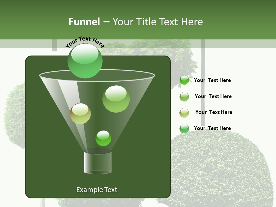 Growth Summer Image PowerPoint Template