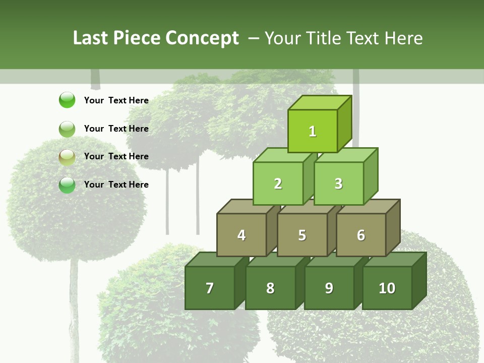 Growth Summer Image PowerPoint Template