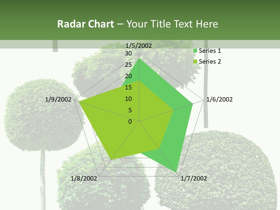 Growth Summer Image PowerPoint Template