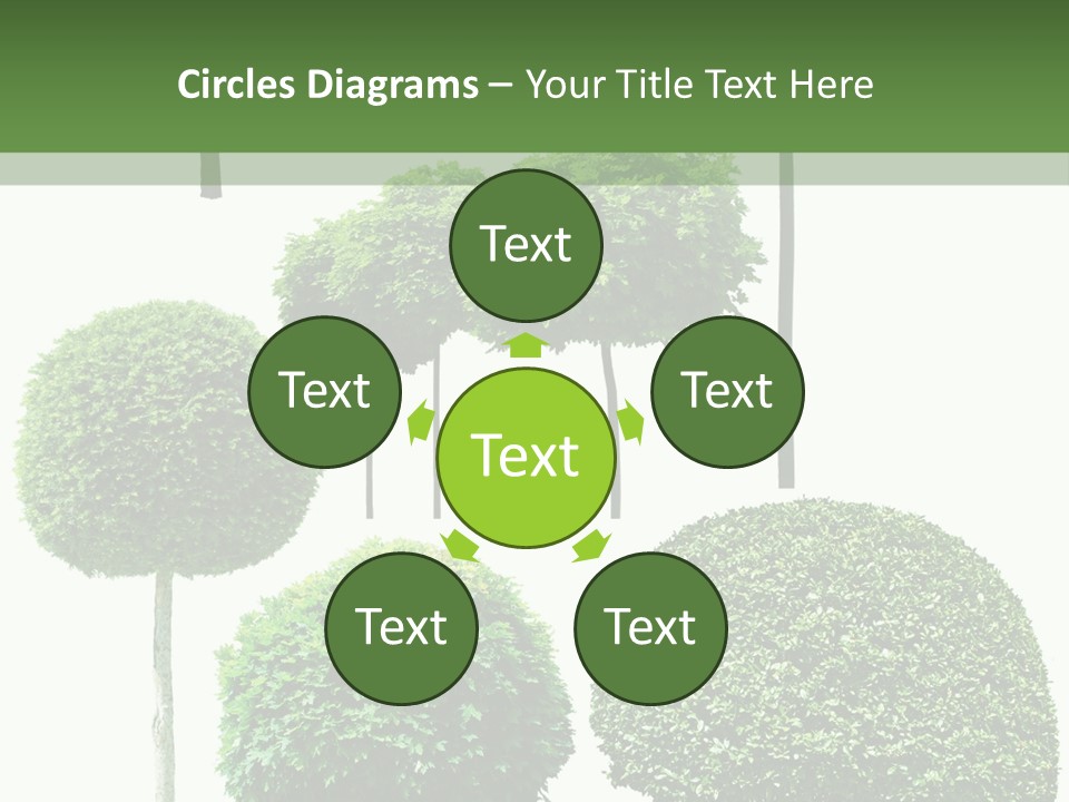 Growth Summer Image PowerPoint Template