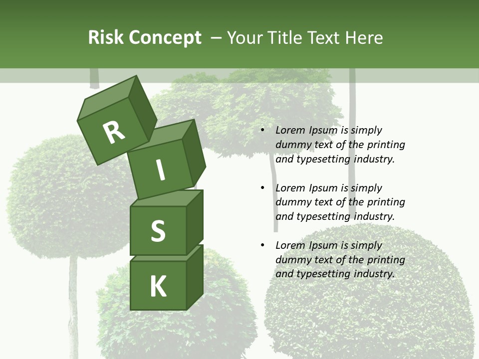 Growth Summer Image PowerPoint Template