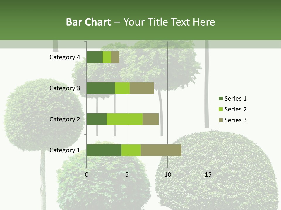 Growth Summer Image PowerPoint Template
