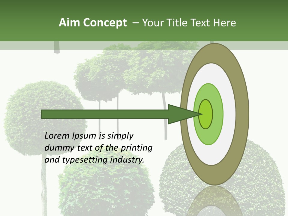 Growth Summer Image PowerPoint Template