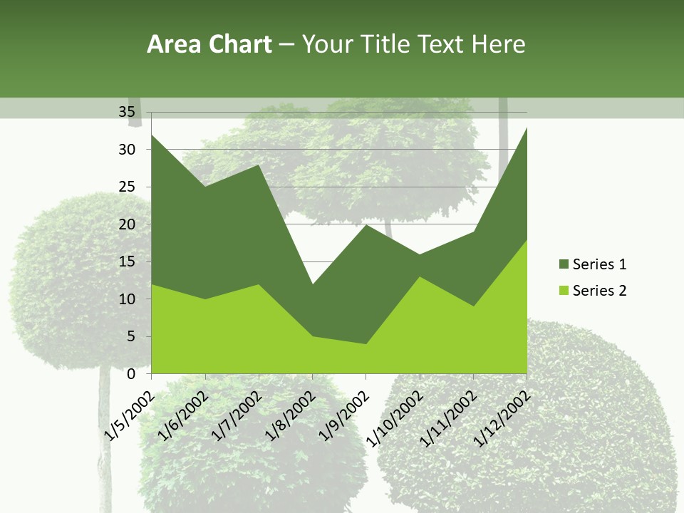 Growth Summer Image PowerPoint Template