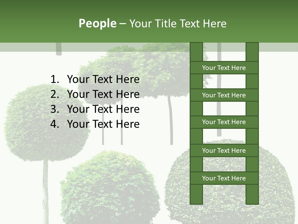 Growth Summer Image PowerPoint Template