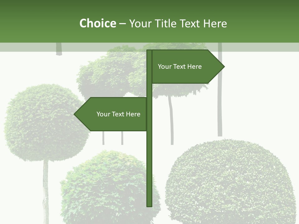 Growth Summer Image PowerPoint Template