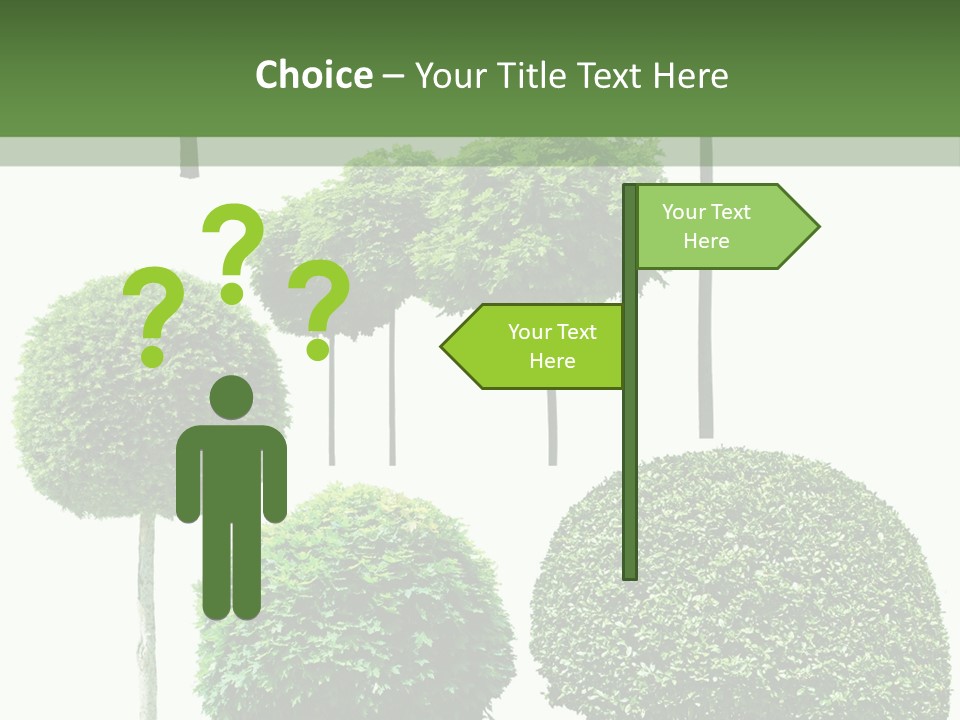 Growth Summer Image PowerPoint Template