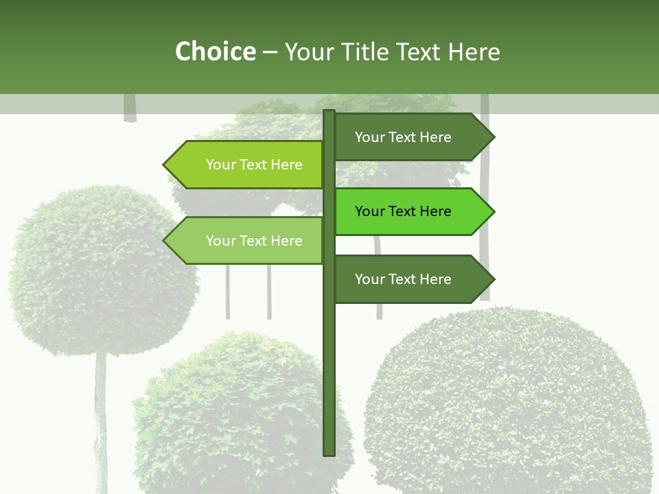 Growth Summer Image PowerPoint Template